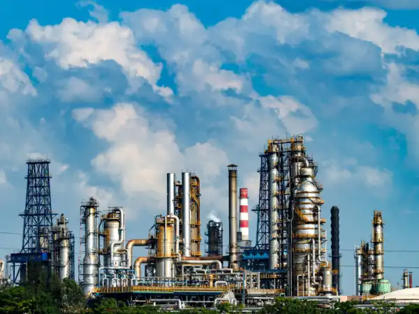 Oil refineries